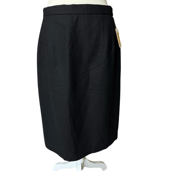 Vintage 70's JASON ROBERTS Skirt Size Large 100% Wool NWT Deadstock - Picture 1 of 10